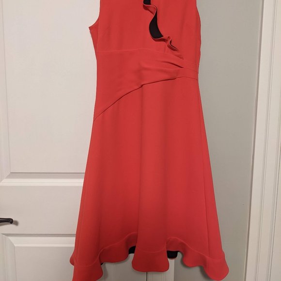 Michaela Louisa ruffle-neck dress - Picture 2 of 5